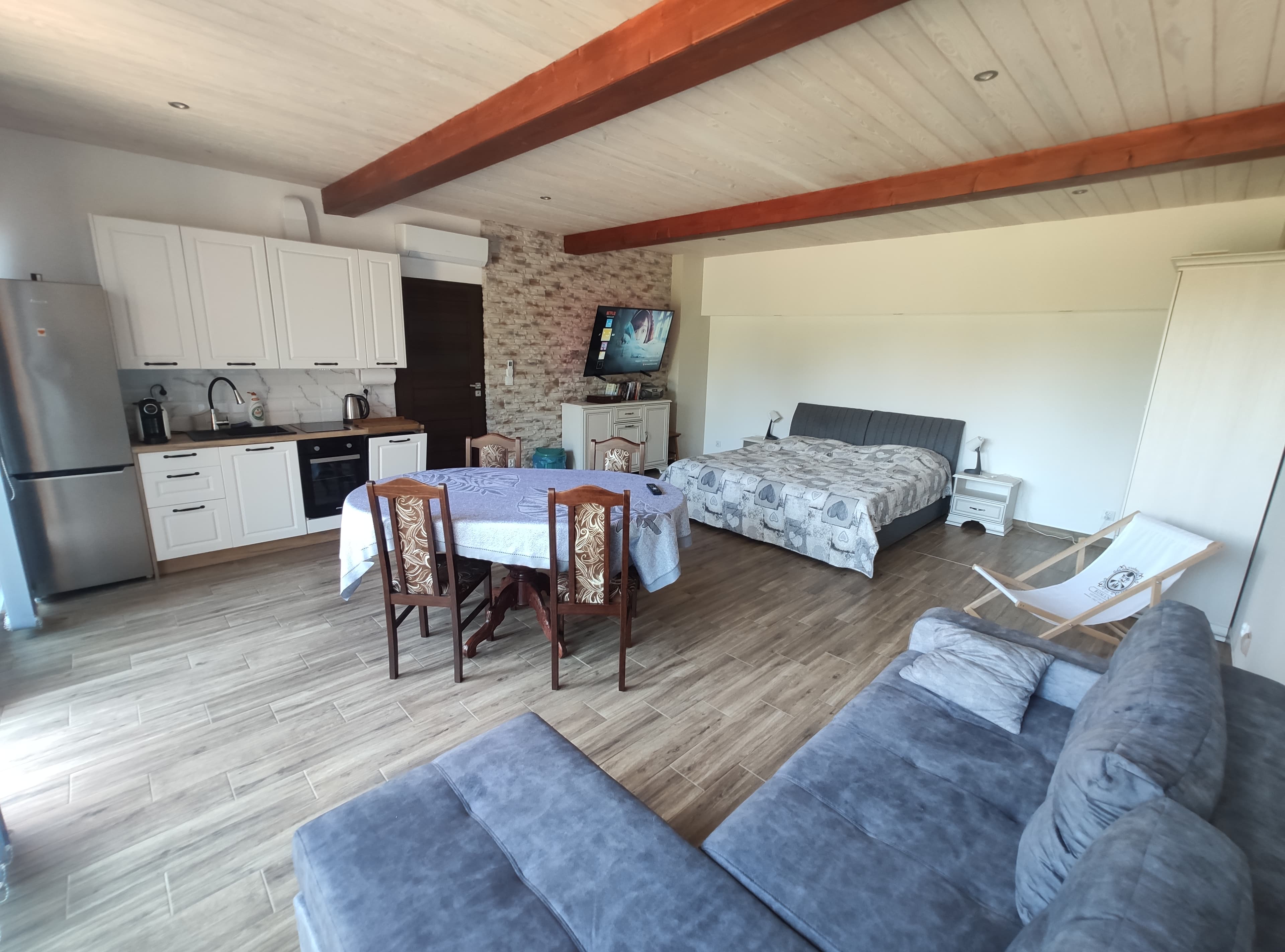 Wnętrze apartamentu w agroturystyce Romir